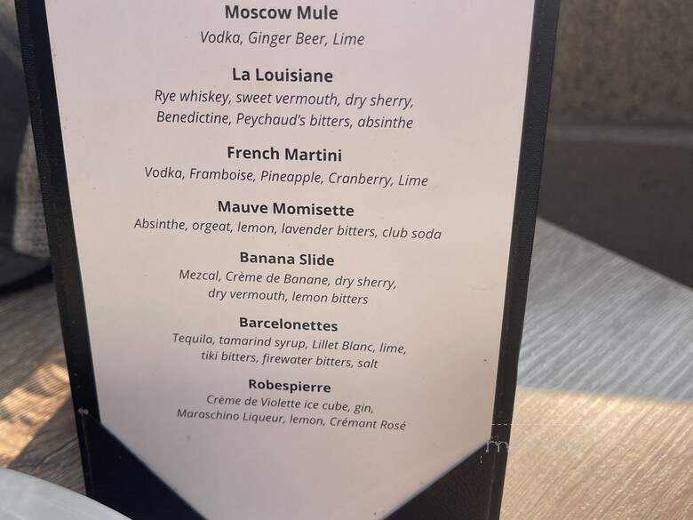 Maximilien-In-The-Market - Seattle, WA menu_pic
