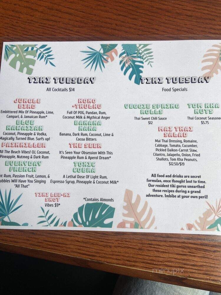McMenamins Pubs & Breweries - Seattle, WA menu_pic