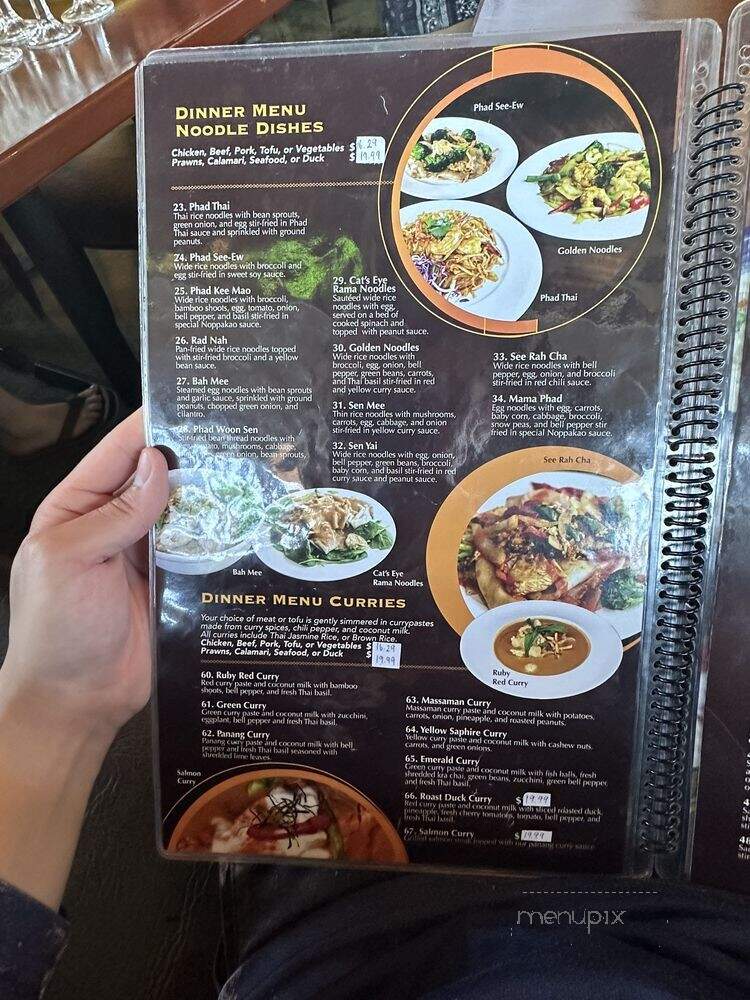 Noppakao Thai Restaurant - Kirkland, WA menu_pic