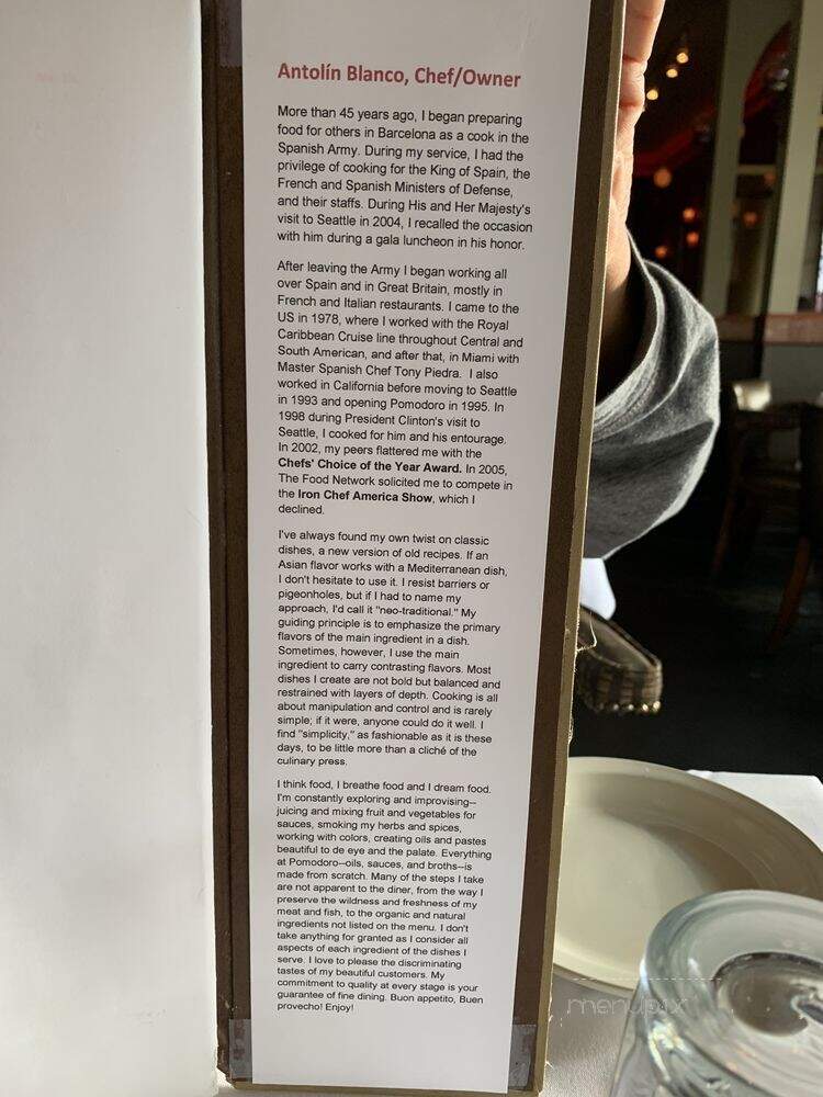 Pomodoro Ristorante - Seattle, WA