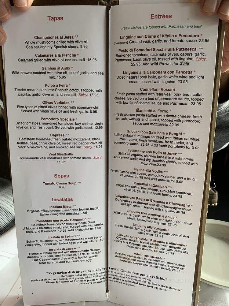 Pomodoro Ristorante - Seattle, WA