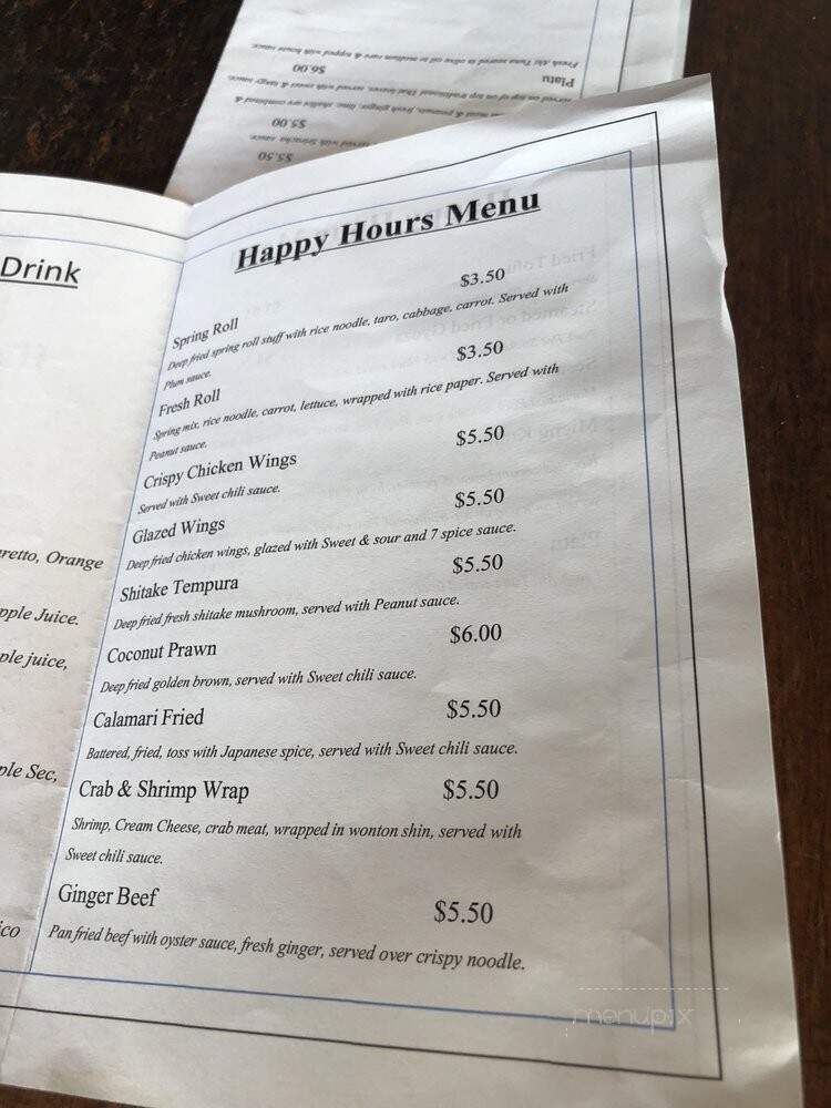 Racha Noodles & Thai Cuisine - Seattle, WA menu_pic