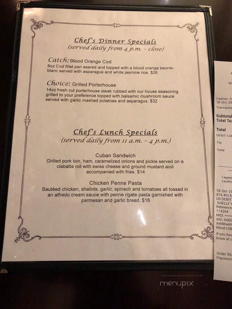 River Rock Grill & Ale House - Renton, WA menu_pic