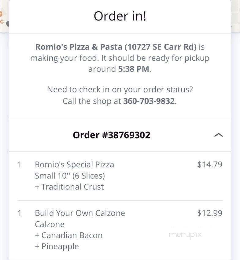 Romi's Pizza & Pasta - Renton, WA