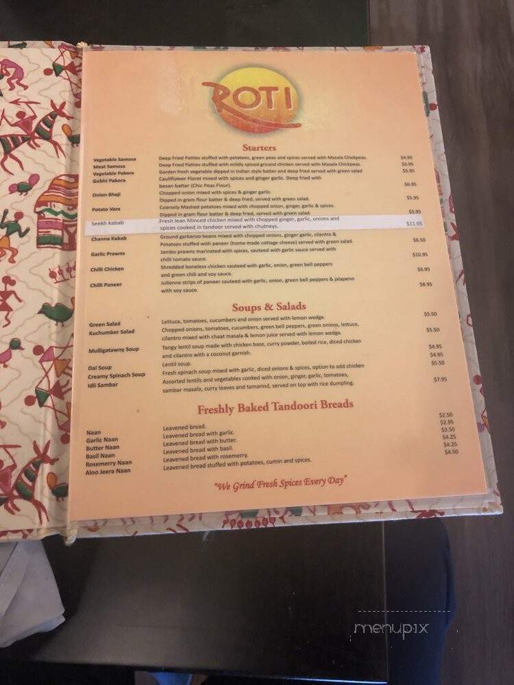 Roti Cuisine Of India - Seattle, WA