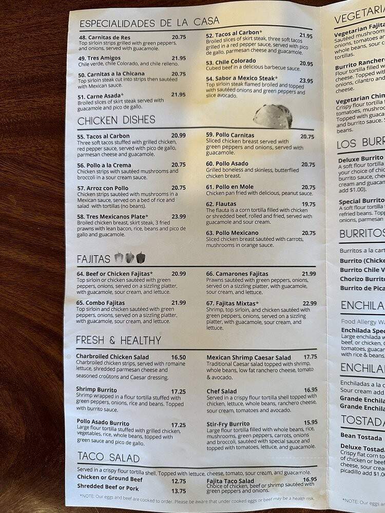 Sabor A Mexico - Mukilteo, WA menu_pic