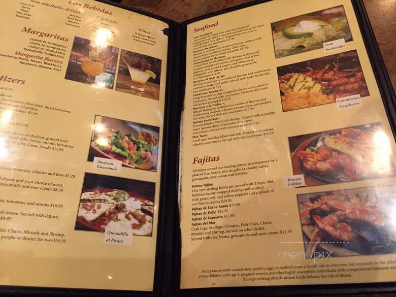 Santa Fe Mexican Grill - Kirkland, WA menu_pic