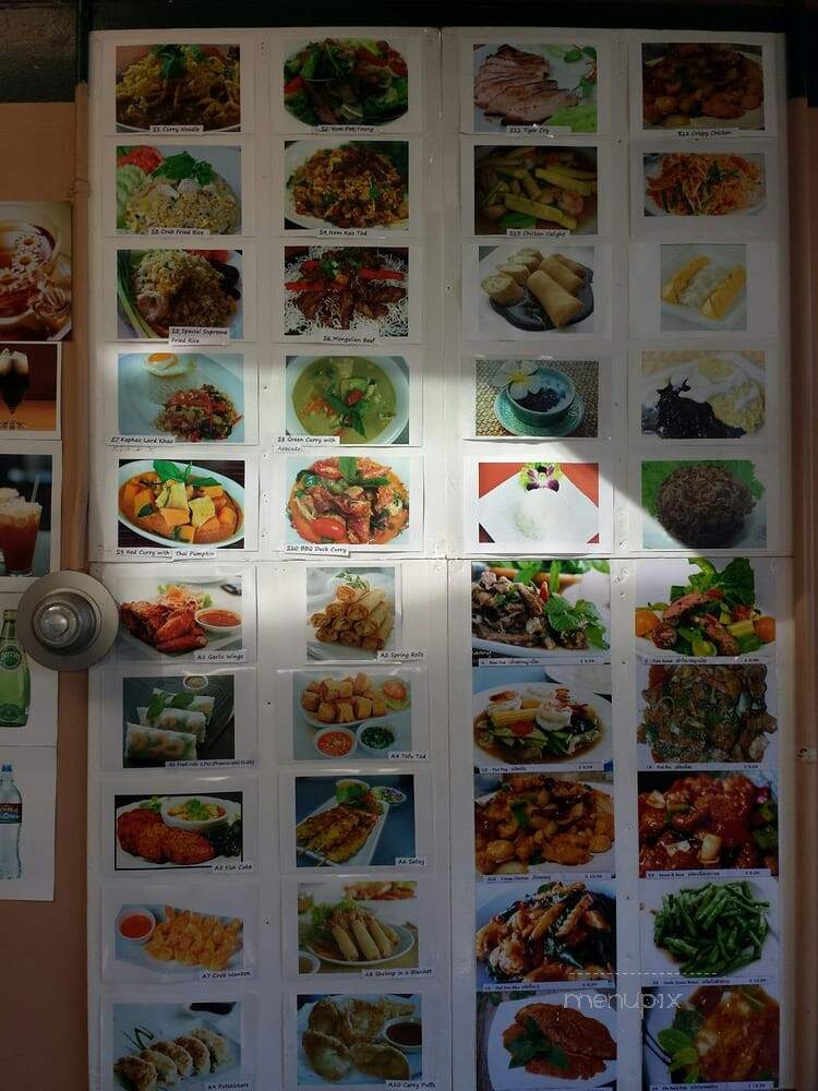 Sea-Thai Restaurant - Seattle, WA menu_pic