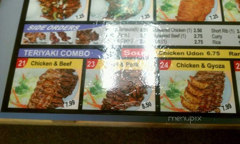 Soho Teriyaki - Auburn, WA menu_pic