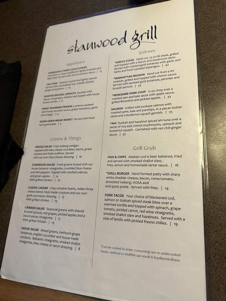 Stanwood Grill - Stanwood, WA