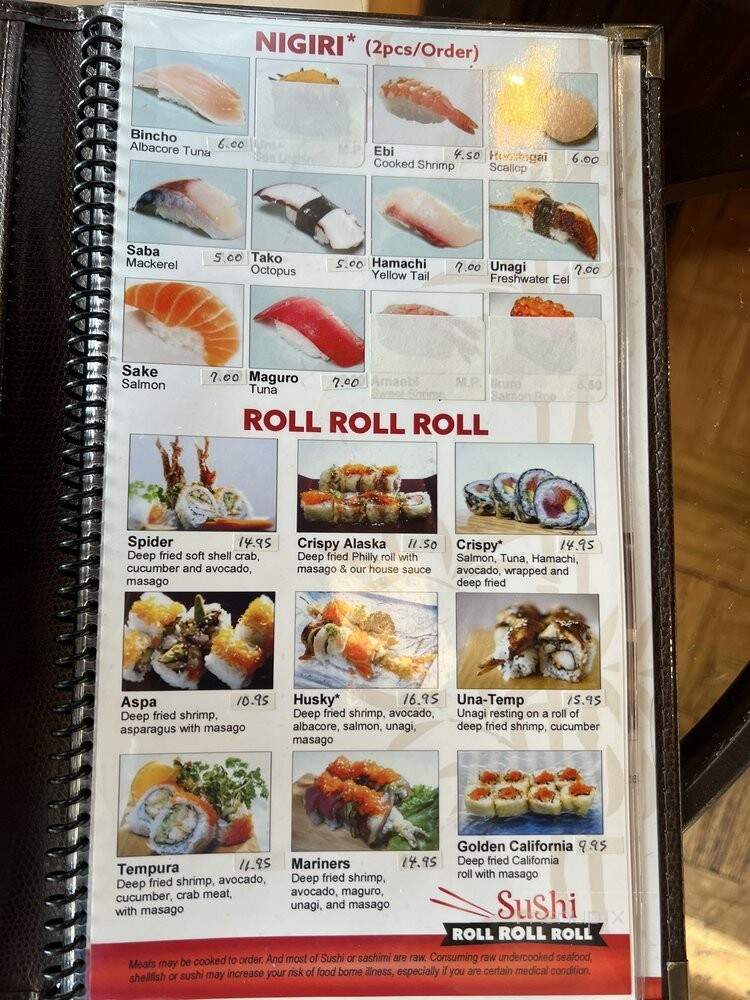 Sushi Teriyaki - Renton, WA menu_pic