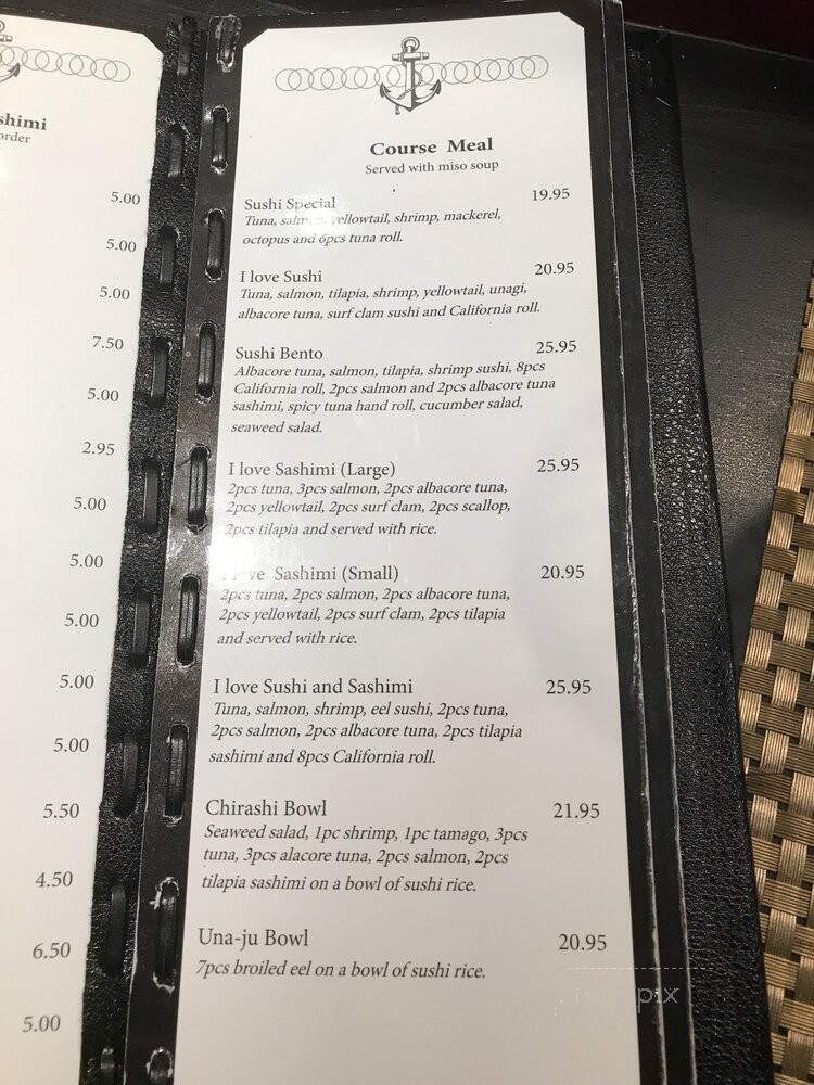 Sushi Tokyo - Seattle, WA menu_pic