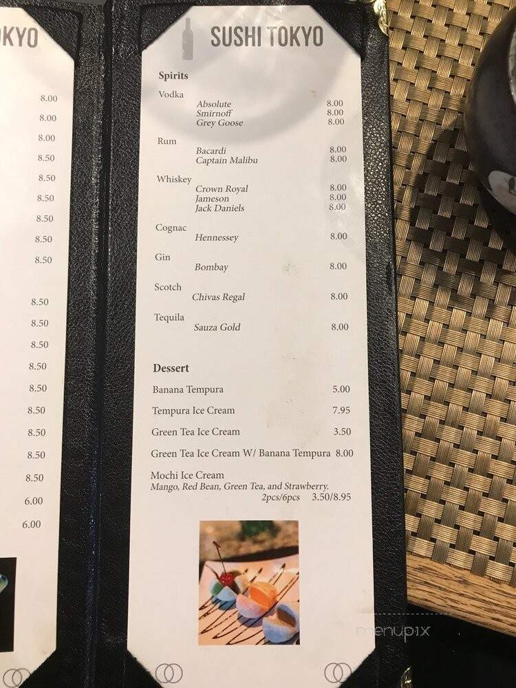 Sushi Tokyo - Seattle, WA menu_pic