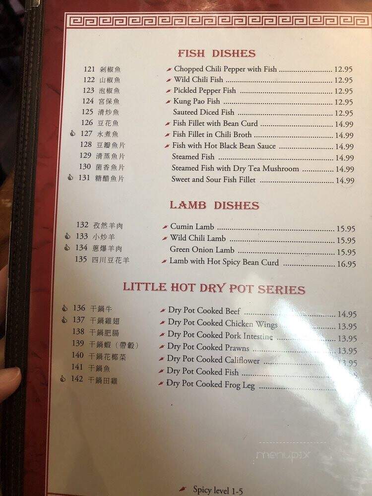 Taste of Sichuan - Lynnwood, WA menu_pic