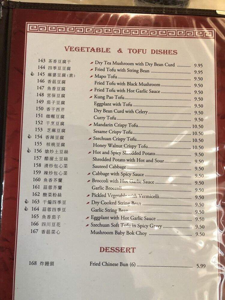 Taste of Sichuan - Lynnwood, WA menu_pic