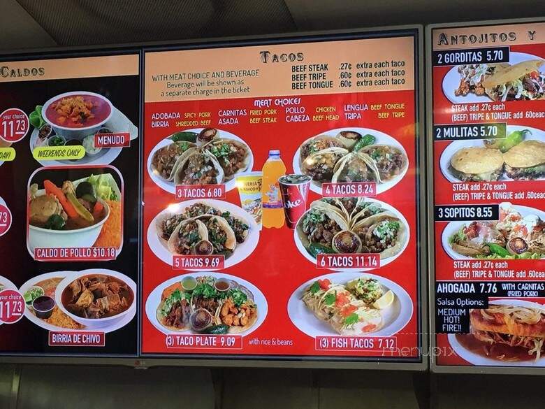 Taqueria El Rincncito Renton - Renton, WA menu_pic
