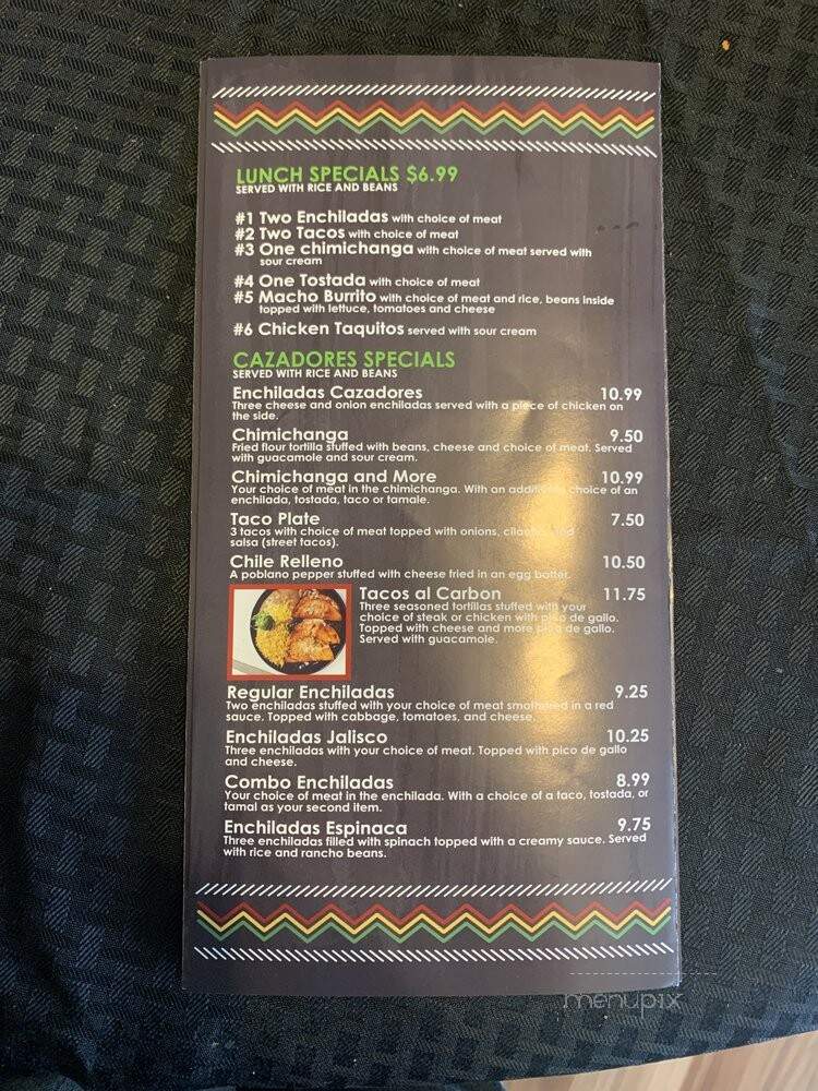Taqueria Los Cazadores - Bremerton, WA menu_pic