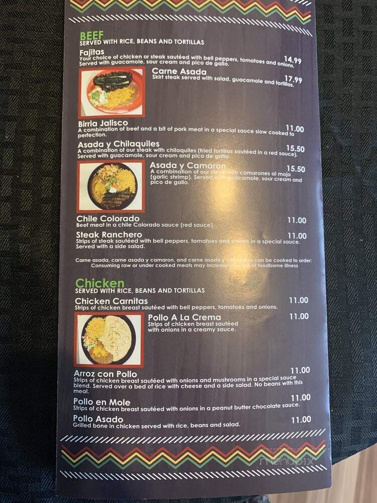 Taqueria Los Cazadores - Bremerton, WA menu_pic