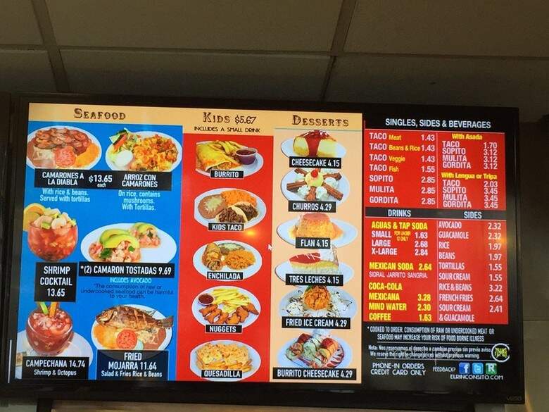 Taquira El Rinconsito - Burien, WA menu_pic