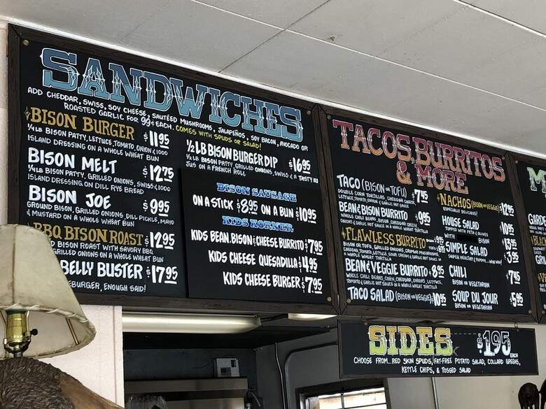 Tatanka Take-Out - Ruston, WA menu_pic