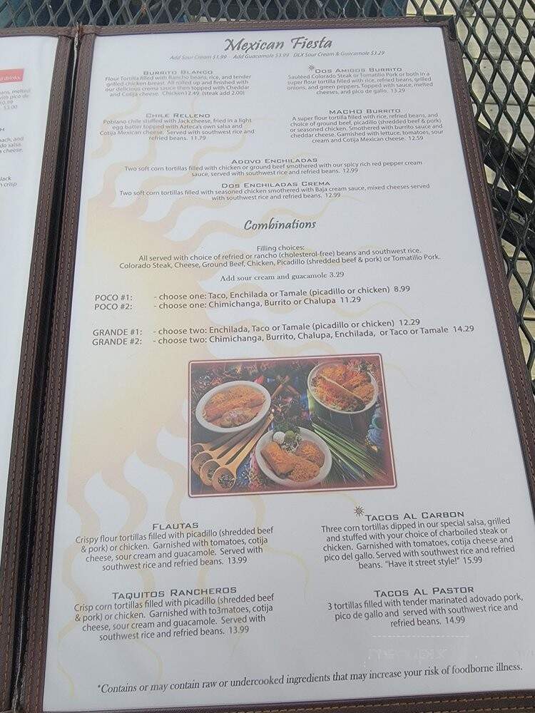 Tecate Grill - Spokane, WA menu_pic