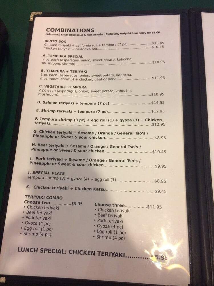 Teriyaki Wok Express - Lynnwood, WA menu_pic
