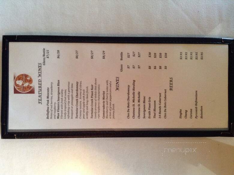 Thai Kitchen - Bellevue, WA menu_pic