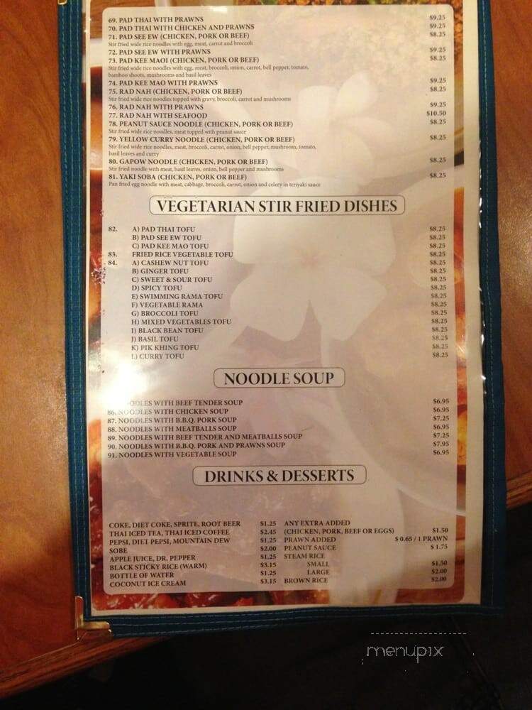 Thai Restaurant In Fife - Tacoma, WA