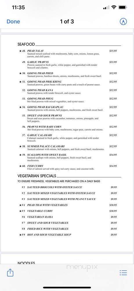 Tup Tim Thai - Seattle, WA menu_pic