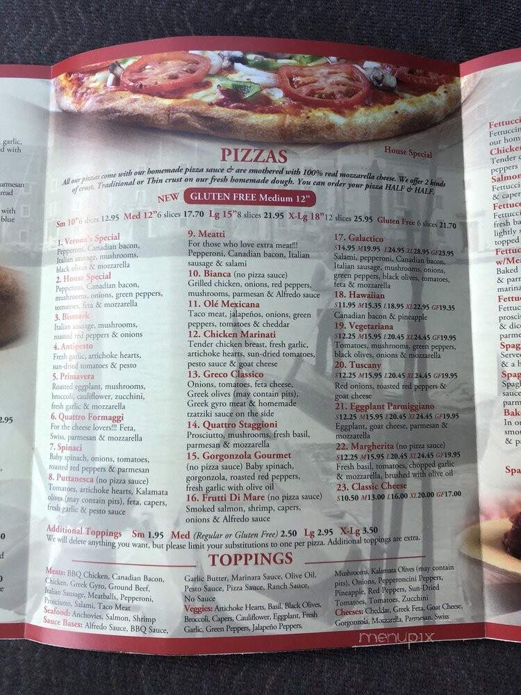 Verona Pizza & Pasta - Burien, WA