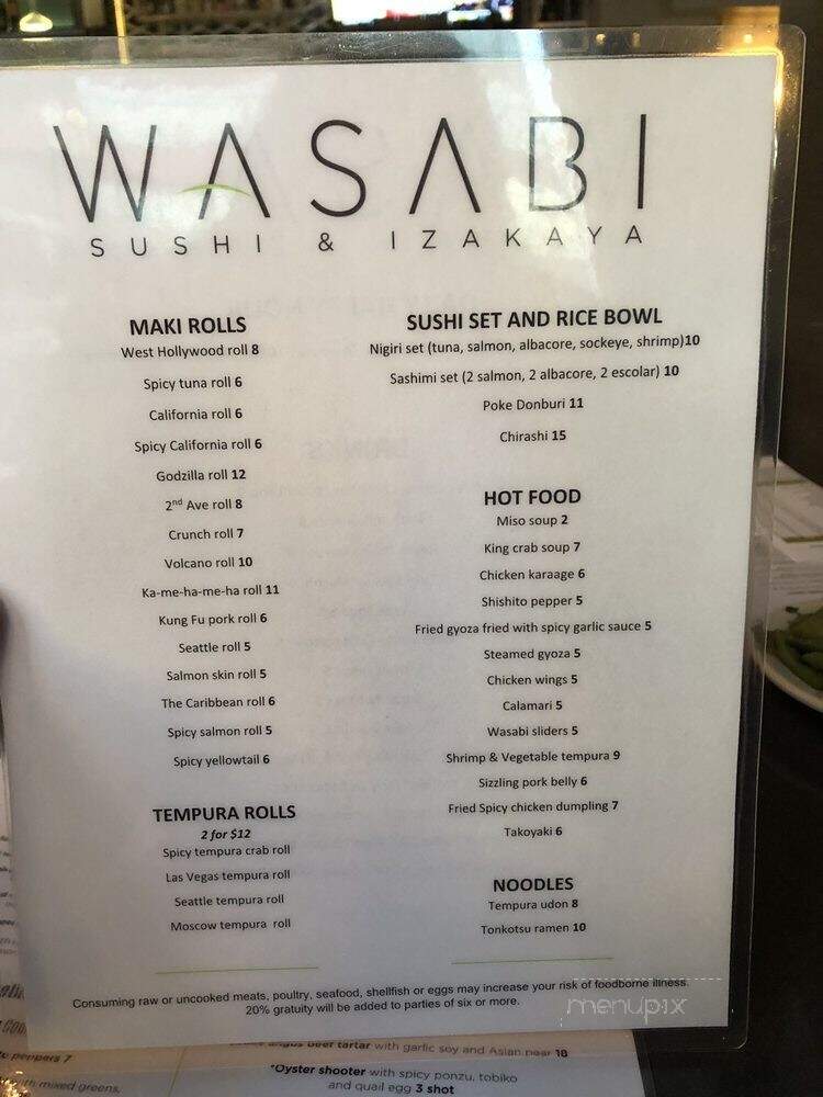 Wasabi Bistro - Seattle, WA