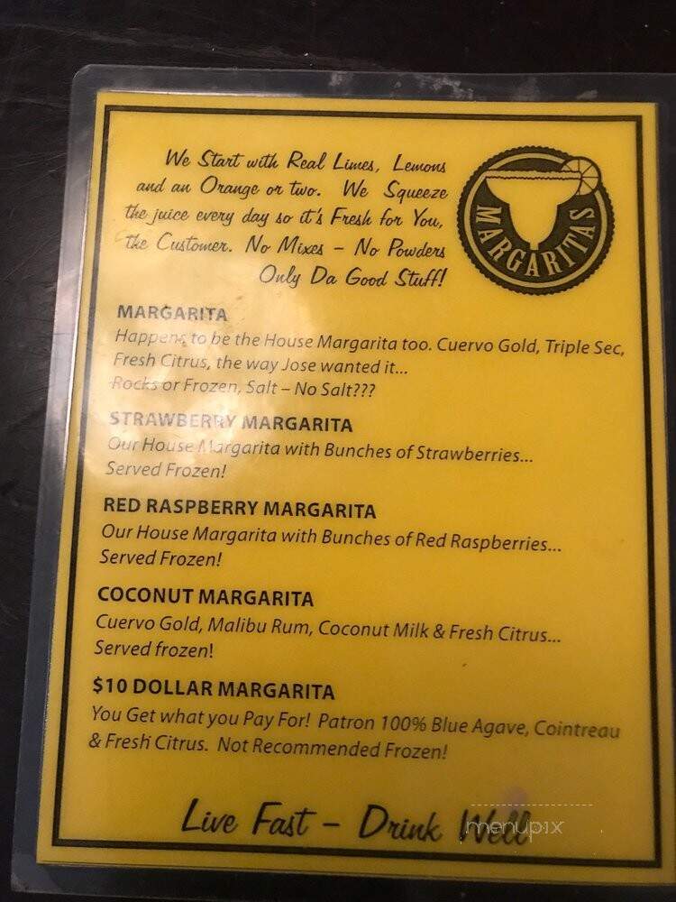C J Maggie's - Elkins, WV menu_pic