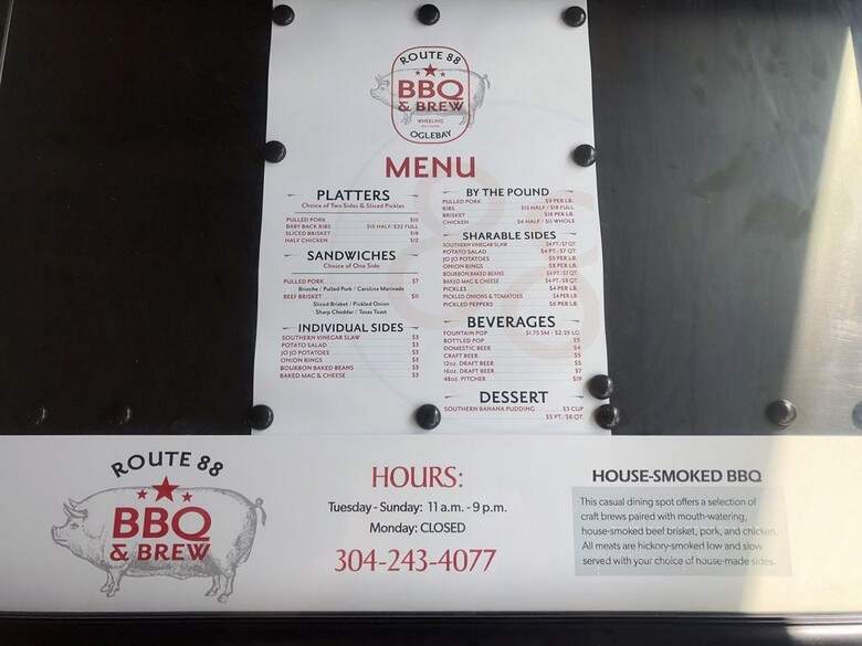 Oglebay - Wheeling, WV menu_pic