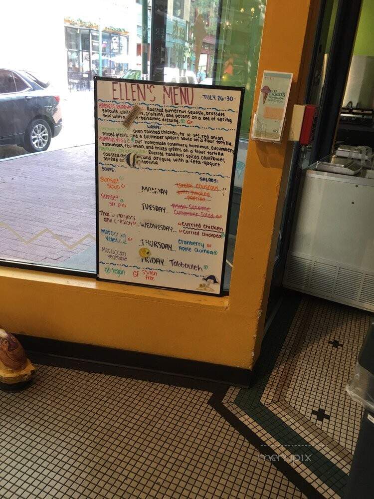 Ellen's Homemade Ice Cream - Charleston, WV menu_pic