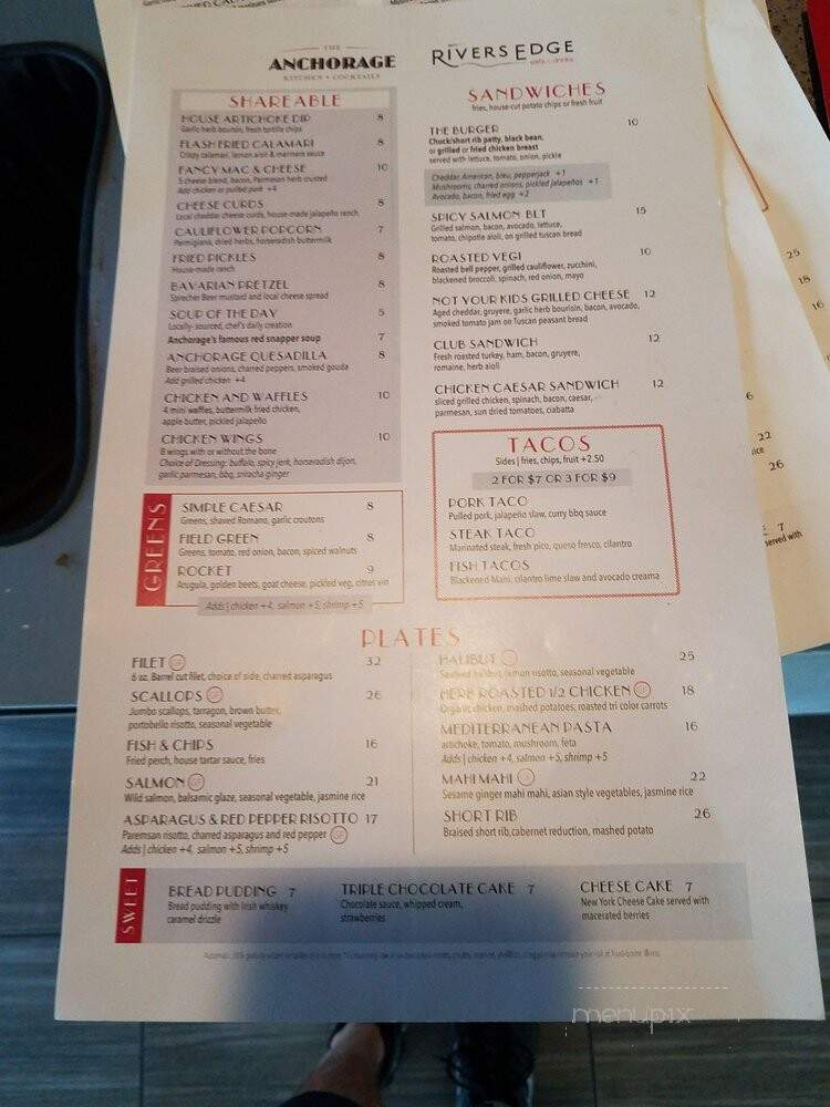 Anchorage Restaurant - Milwaukee, WI menu_pic