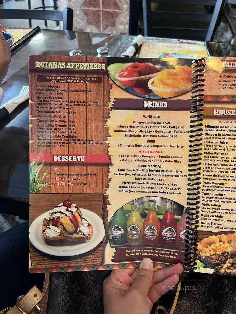 Cielito Lindo - Milwaukee, WI menu_pic