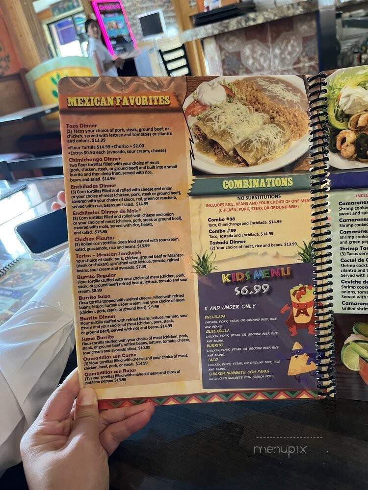 Cielito Lindo - Milwaukee, WI menu_pic