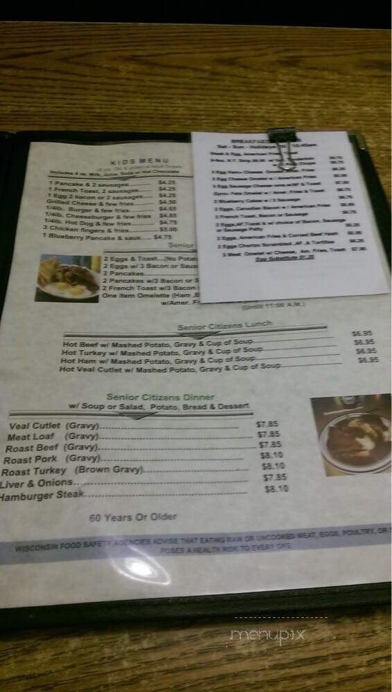 Dave's Restaurant - Waukesha, WI menu_pic