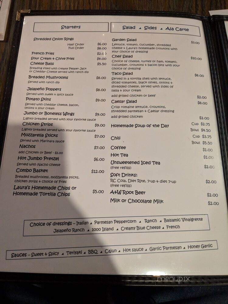 Donges Bay Clubhouse - Mequon, WI menu_pic