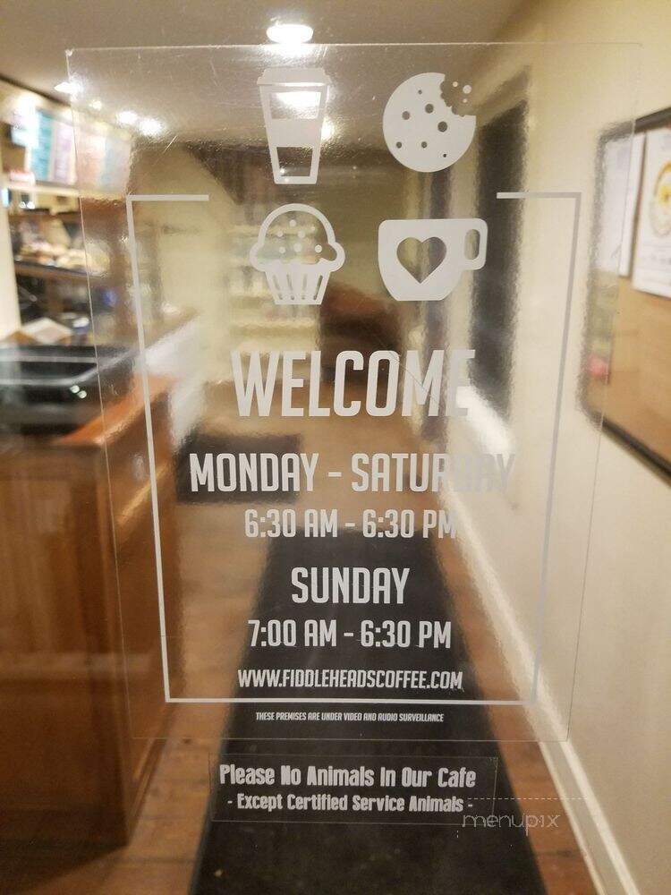 Fiddleheads Espresso Bar - Thiensville, WI menu_pic
