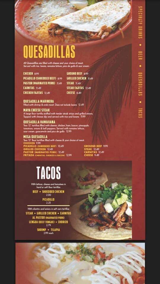 Fiesta Tapatia - Fond Du Lac, WI menu_pic
