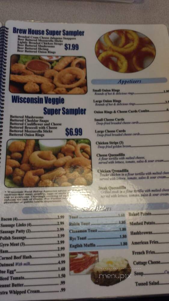 Four Star Family Restaurant - Wautoma, WI menu_pic