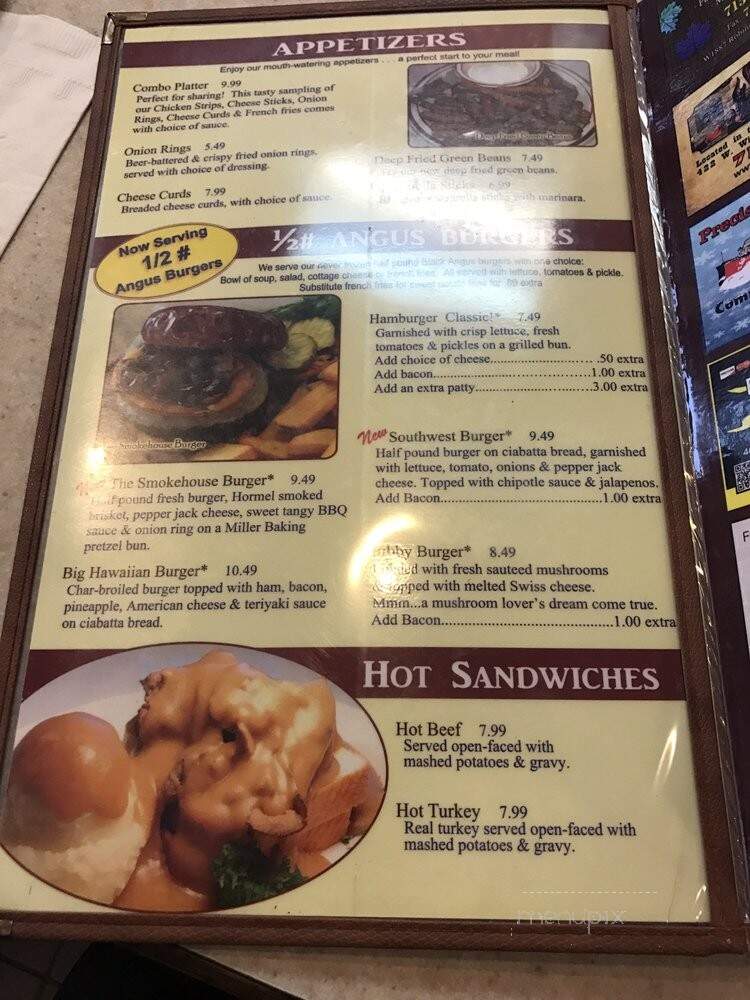 Friendship Family Restaurants - Rhinelander, WI menu_pic
