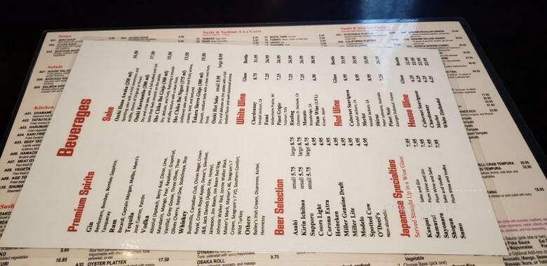 Fujiyama - Milwaukee, WI menu_pic