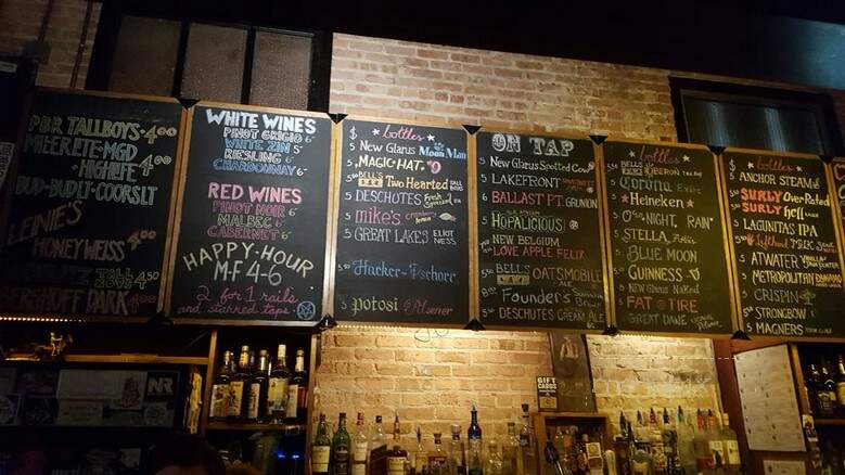 High Noon Saloon - Madison, WI menu_pic