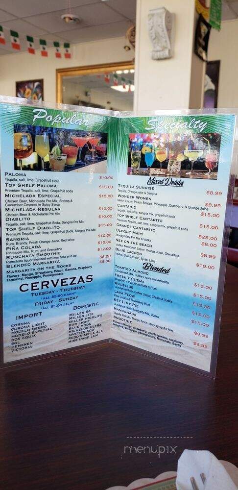 Las Palmas - Milwaukee, WI menu_pic