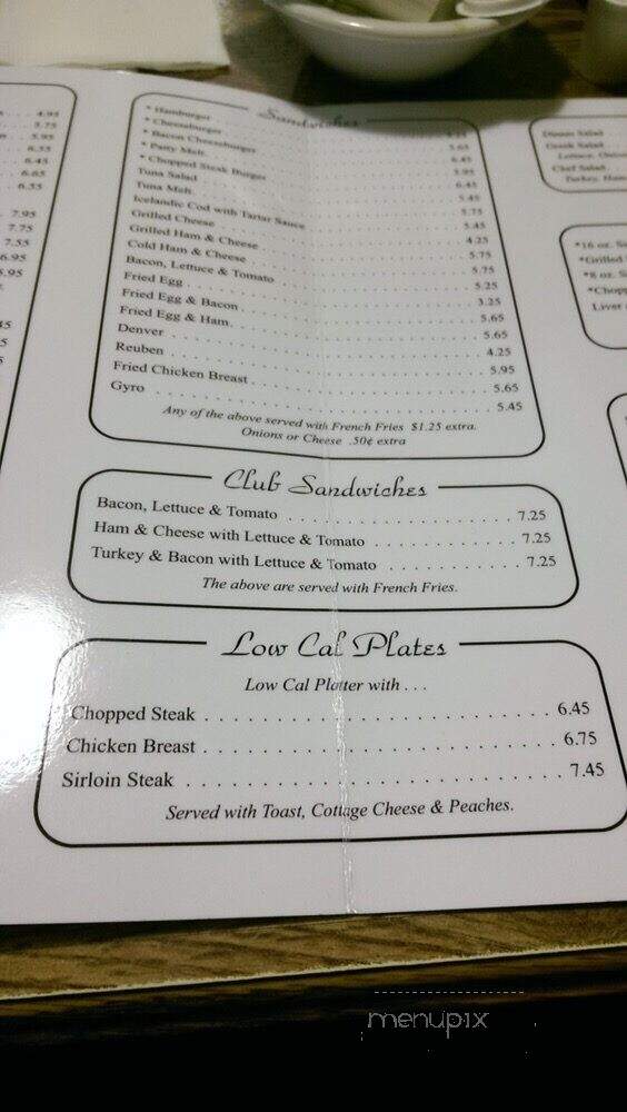Lisbon Cafe - Milwaukee, WI menu_pic