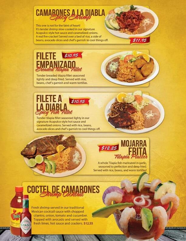 Los Taquitos - Kenosha, WI menu_pic