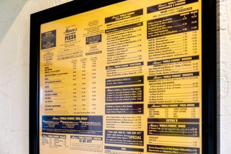 Marco's Pizza - Milwaukee, WI menu_pic