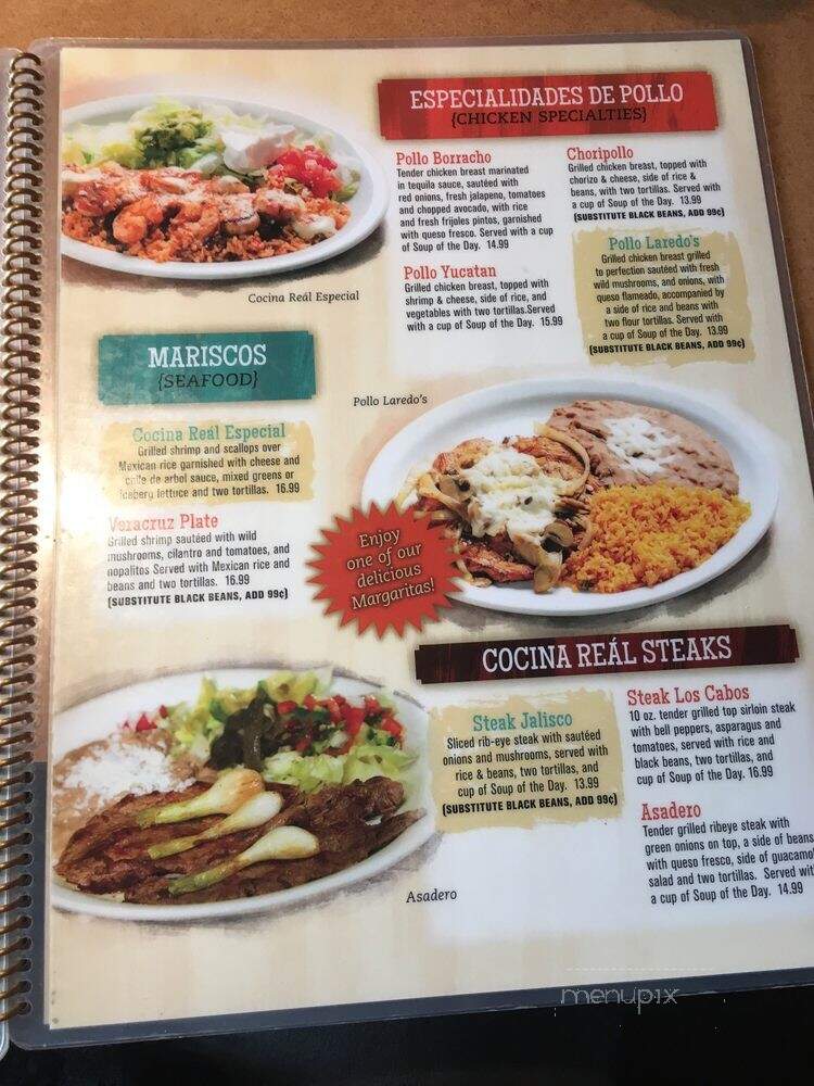 Mi Cocina Mexican Restaurant - New Berlin, WI menu_pic